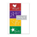 Centered on Peace Greeting Card - White Unlined Fastick  Envelope